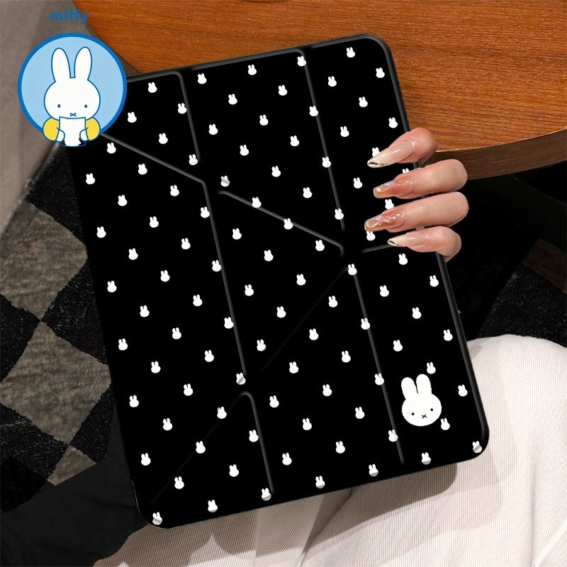 Pen Tablet Accessories - Kawaii Miffy Tablet Case for IPad