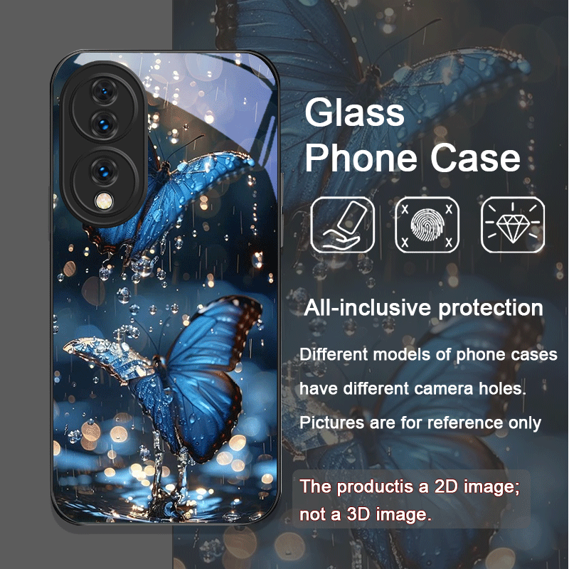 Luxurious Blue Butterfly Art P - Huawei Mate 60 recension och pris