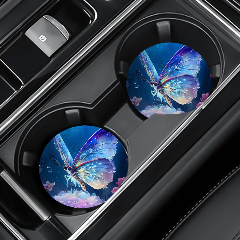 2pcs Beautiful Butterfly Car C - Unique Table Accessories recension och pris