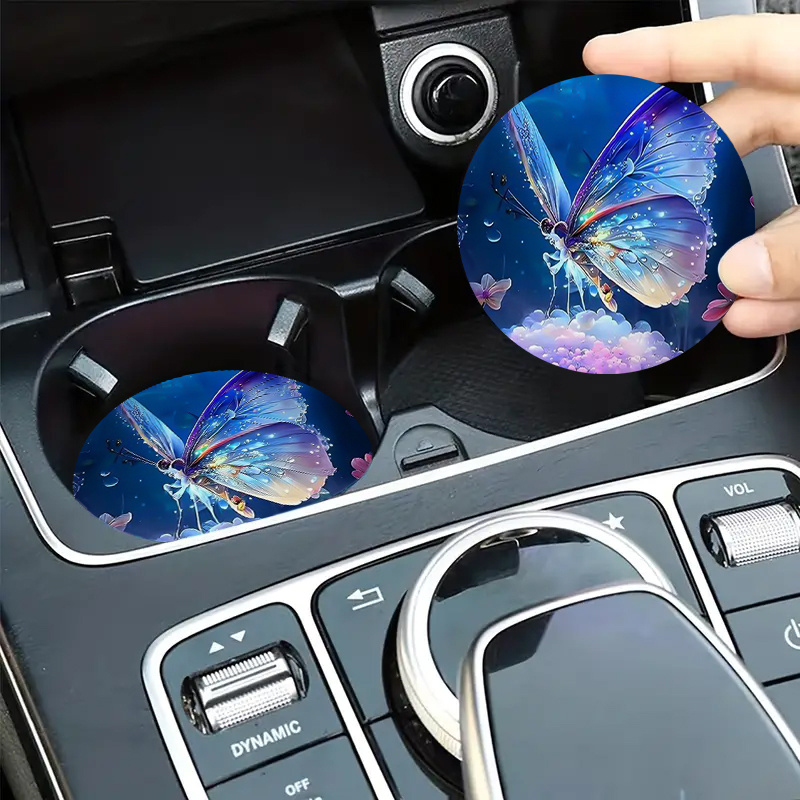 2pcs Beautiful Butterfly Car C - Unique Table Accessories recension och pris