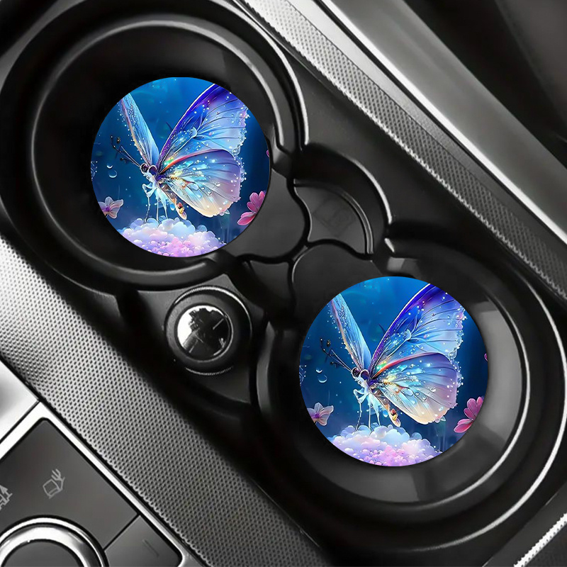 2pcs Beautiful Butterfly Car C - Unique Table Accessories recension och pris