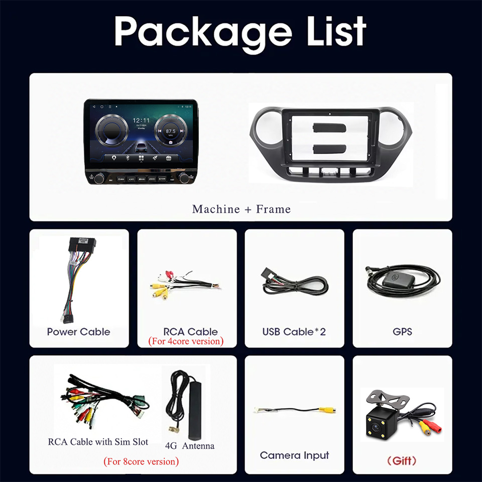 2Din Android 14 Autoradio Mult - Tablet Danish Mobile & Accessories recension och pris
