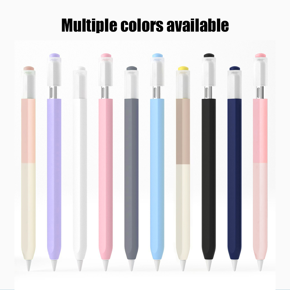 Color Splicing Silicone Pen Ca - Pen Tablet Accessories recension och pris