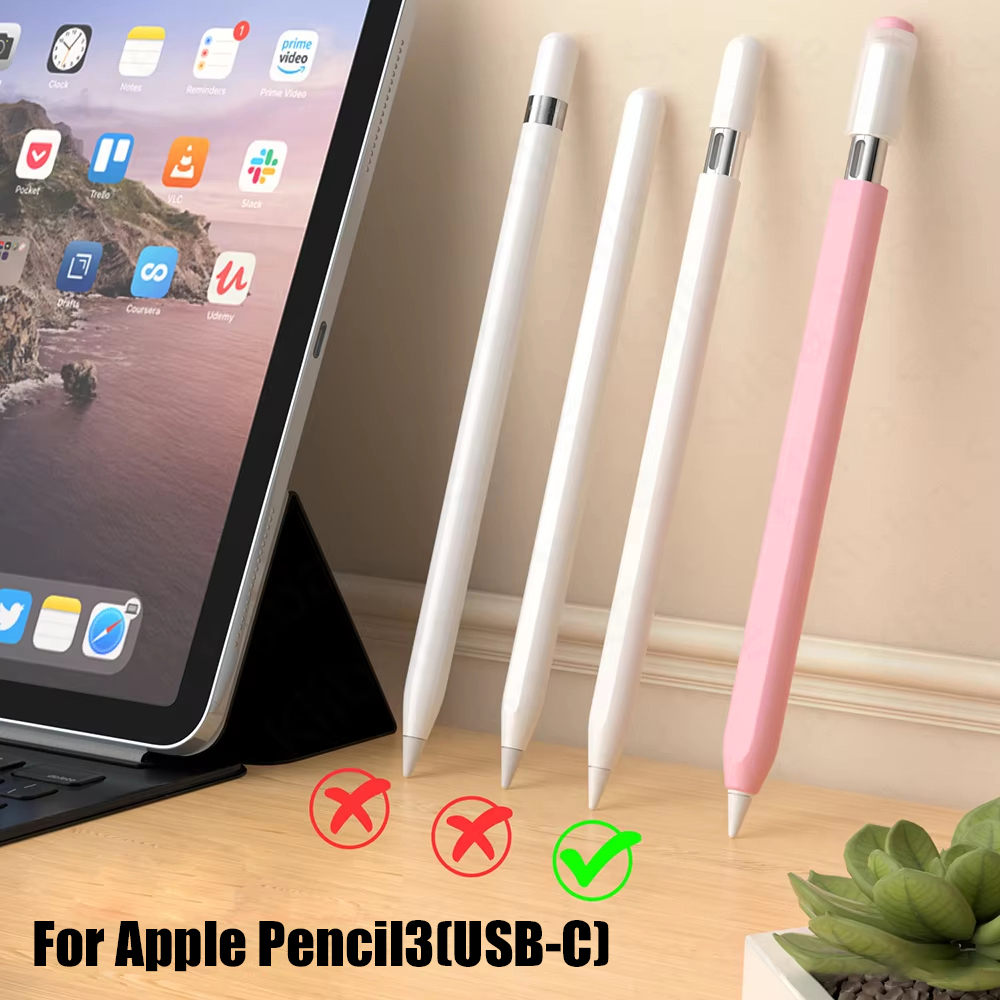 Color Splicing Silicone Pen Ca - Pen Tablet Accessories recension och pris