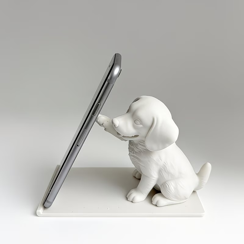 New 3D Printed Beagle Puppy Ph - Tablet Accessories 3D Print recension och pris