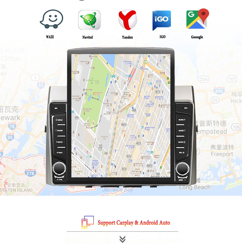 8G+128G Android 14 For Toyota  - Tablet Danish Mobile & Accessories recension och pris