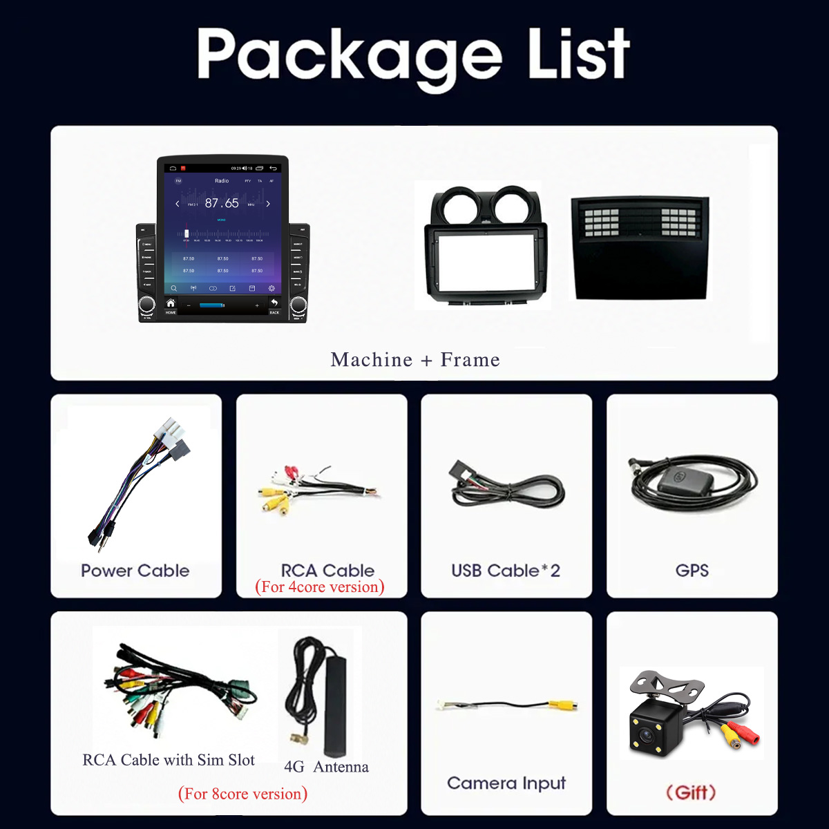 8G+128G Android14 For Nissan Q - Tablet Danish Mobile & Accessories recension och pris