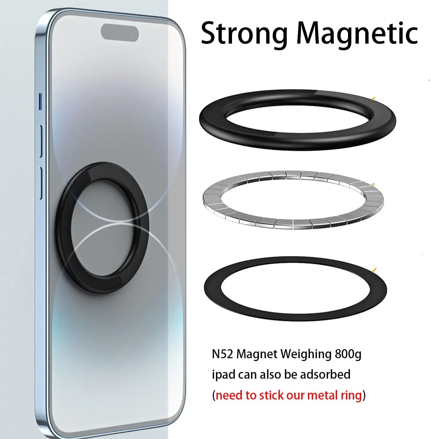 For MagSafe Magnetic Ring Hold - Tablet Ipad Accessories recension och pris