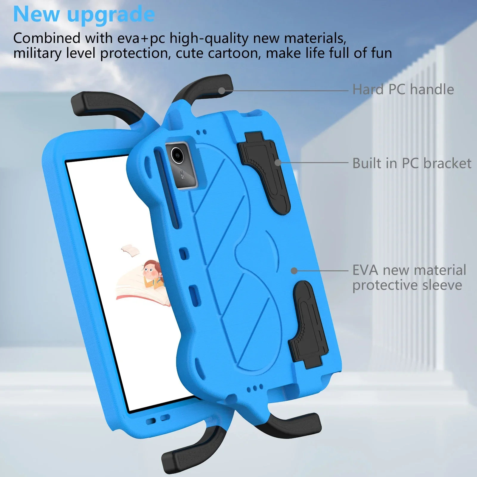 Cute Cartoon Soft EVA+PC Kids  - Onn Tablet Accessories recension och pris