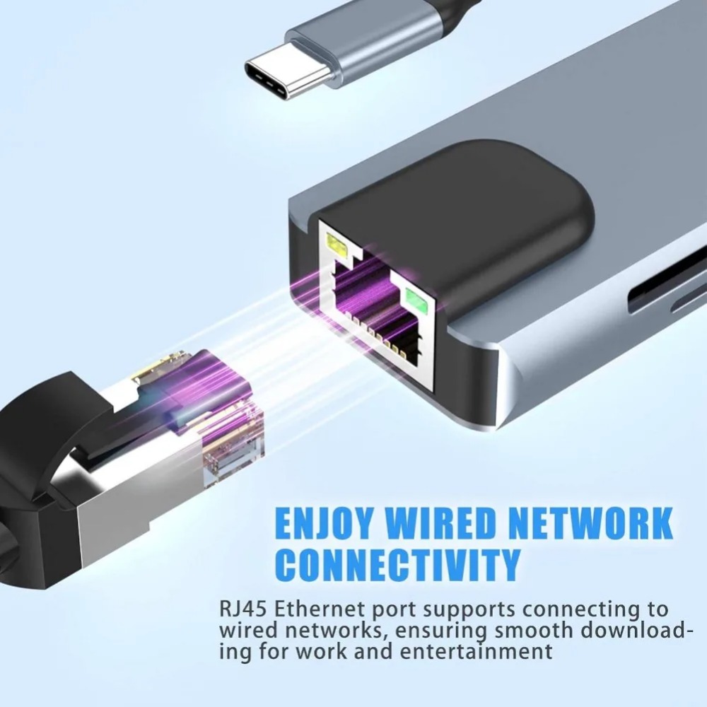 USB C Hub 8/7 in 1 4K HDMI Ada - Hdmi Adapter Tablet recension och pris