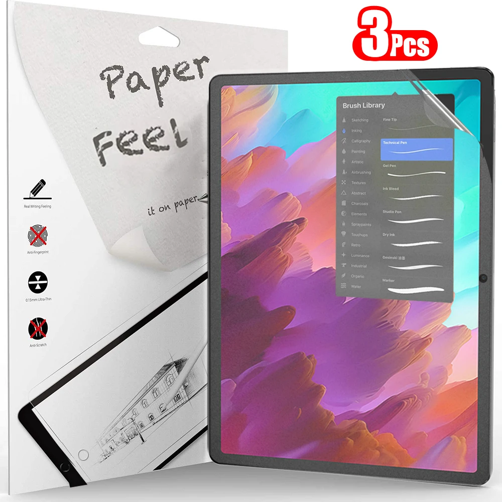 3Pcs Like Paper Feel Screen Pr - Tablet Accessories Lenovo recension och pris