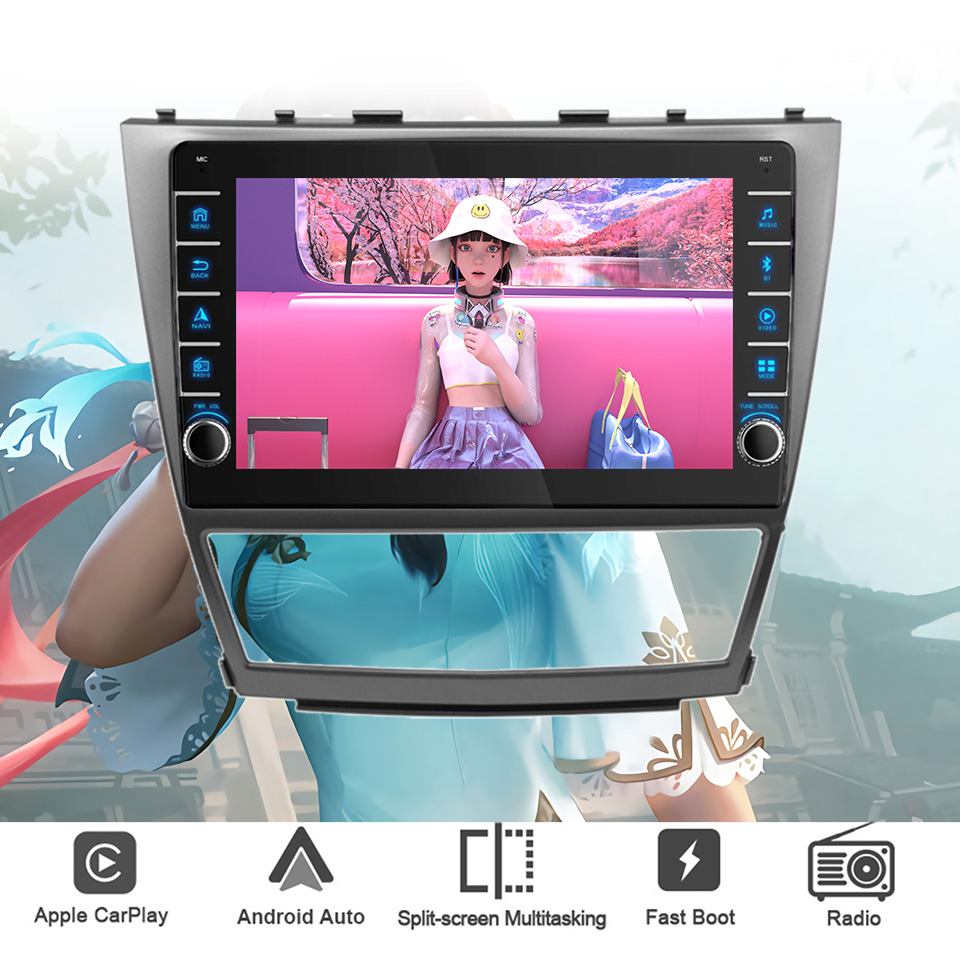 8G+128G Android 14 For Toyota  - Tablet Danish Mobile & Accessories recension och pris