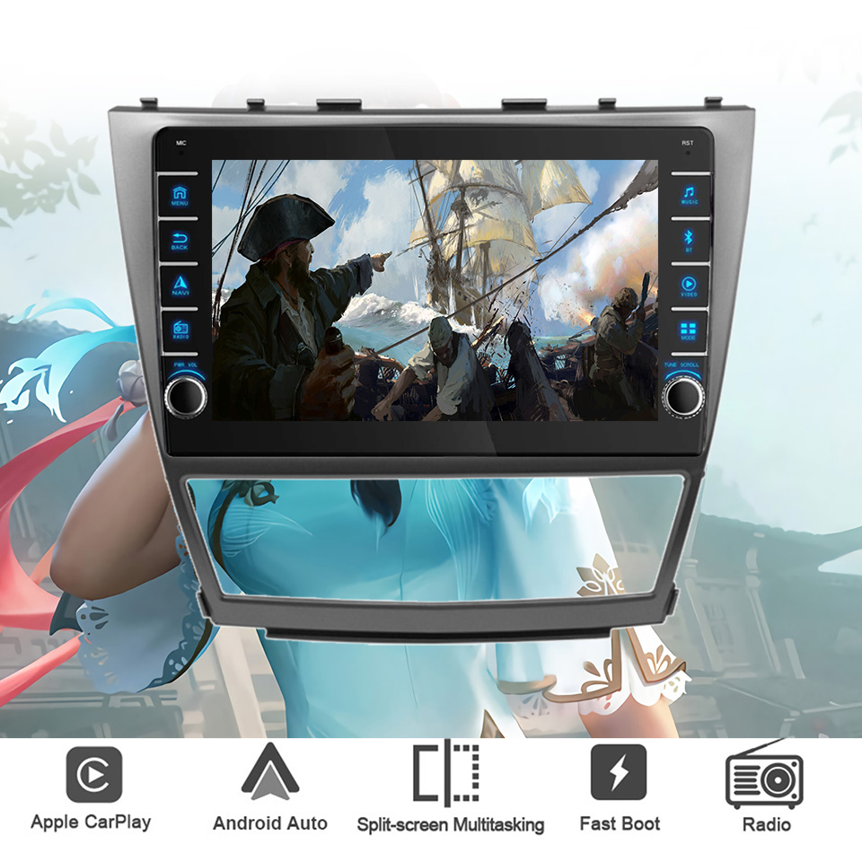 8G+128G Android 14 For Toyota  - Tablet Danish Mobile & Accessories recension och pris