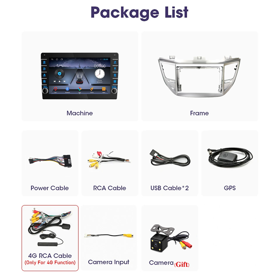 8G+128G Android14 Carplay Auto - Tablet Danish Mobile & Accessories recension och pris