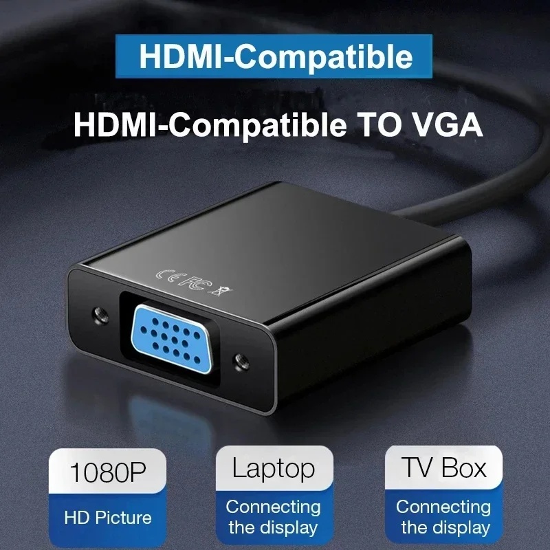 HD 1080P HDMI To VGA Cable Con - Hdmi Adapter Tablet recension och pris