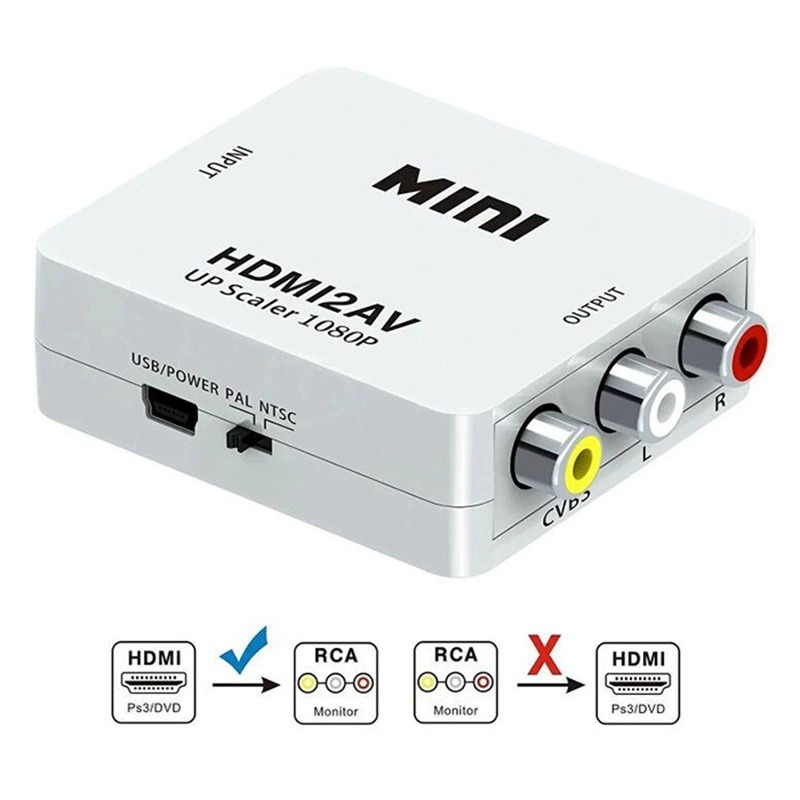 1080P HDMI-Compatible to AV RC - Hdmi Adapter Tablet recension och pris