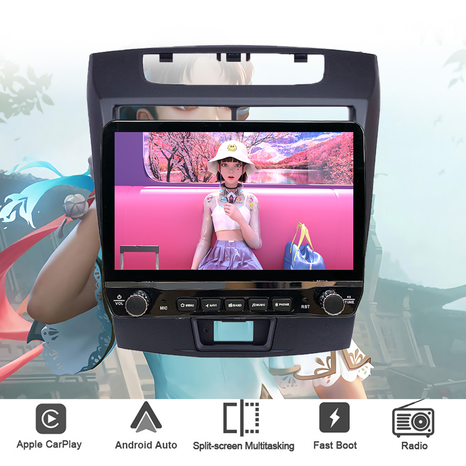 2Din Android 14 Autoradio Mult - Tablet Danish Mobile & Accessories recension och pris