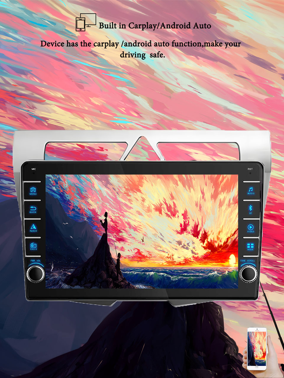 8G+128G Android 14 For Kia Pic - Tablet Danish Mobile & Accessories recension och pris