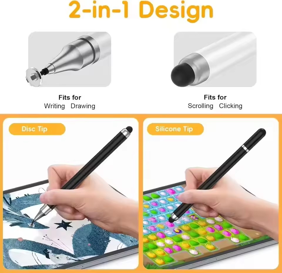 2 in 1 Universal Stylus Pen Fo - Tablet Ipad Accessories recension och pris